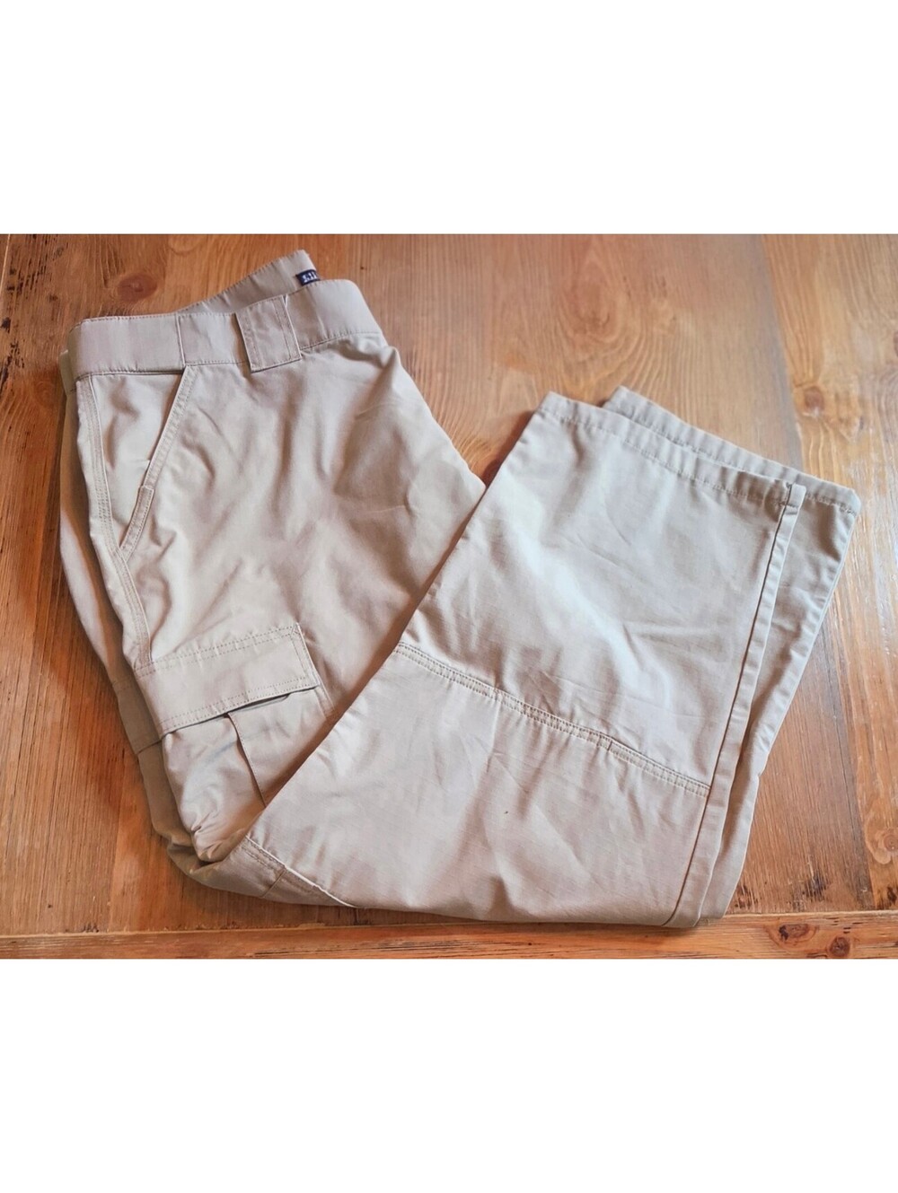 5.11 Tactical Series Men's 2XL Short Khaki Cargo Pants Ripstop Utility